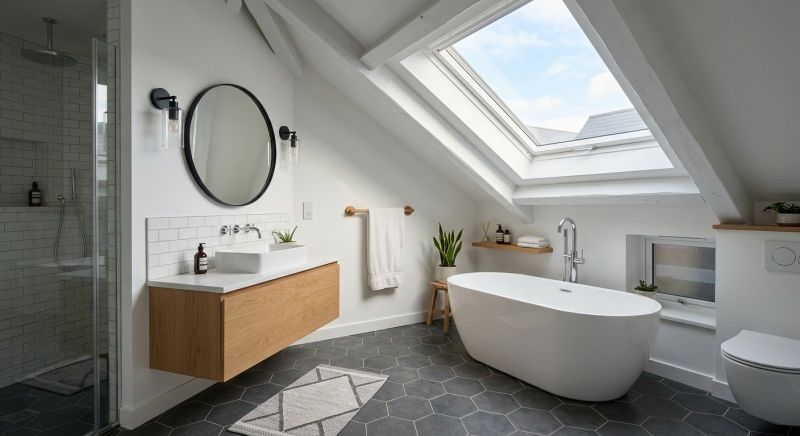 Attic Bathroom Remodeling in Fairfield County, CT