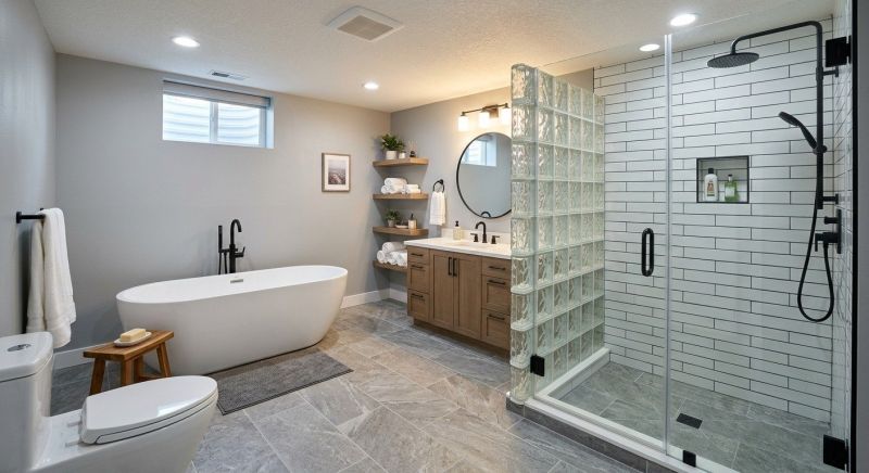 Basement Bathroom Remodeling in Doylestown, PA