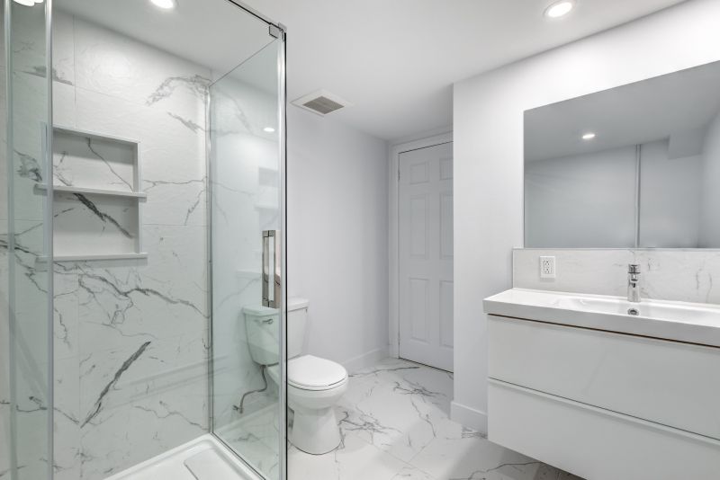 Granite Shower Installation in Manchester, NH