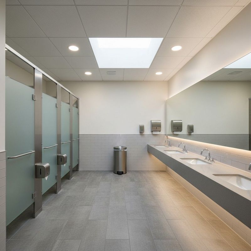 Industrial Bathroom Renovation in West Palm Beach, FL