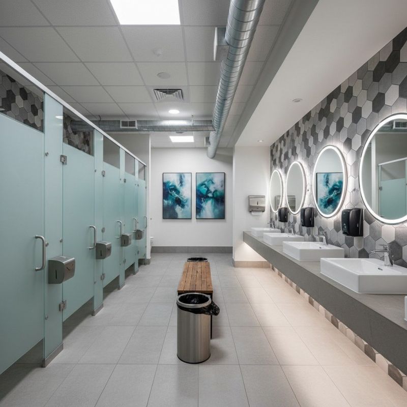 Office Restroom Renovation in Denver County, CO