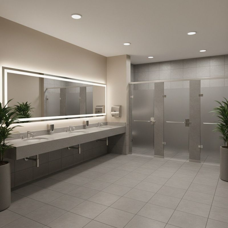 Office Restroom Renovation in West Palm Beach, FL