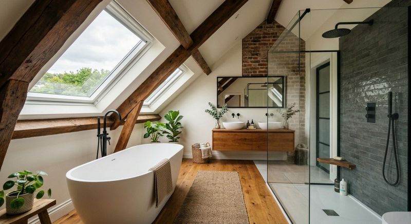 Attic Bathroom Remodeling in Doylestown, PA