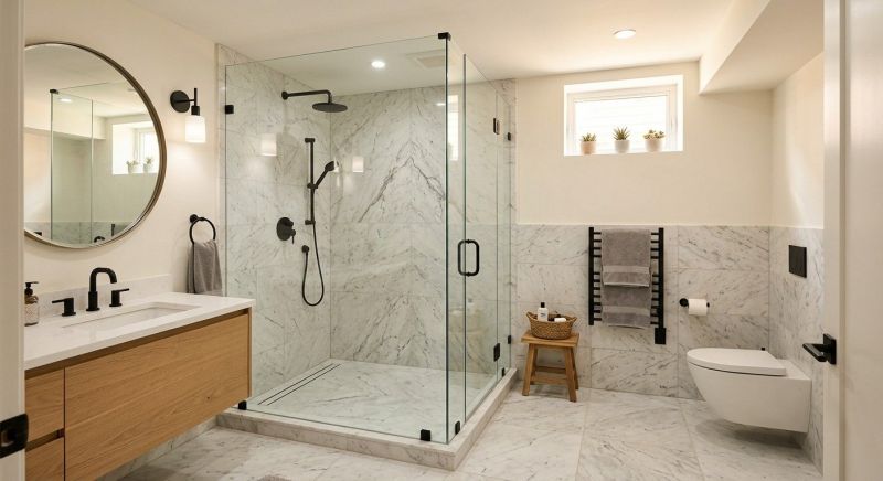 Basement Bathroom Remodeling in Pinellas County, FL