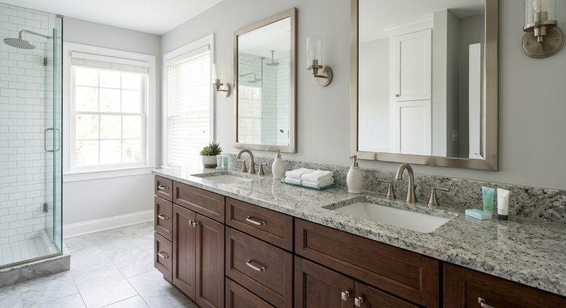 Granite Shower Installation in South Portland, ME