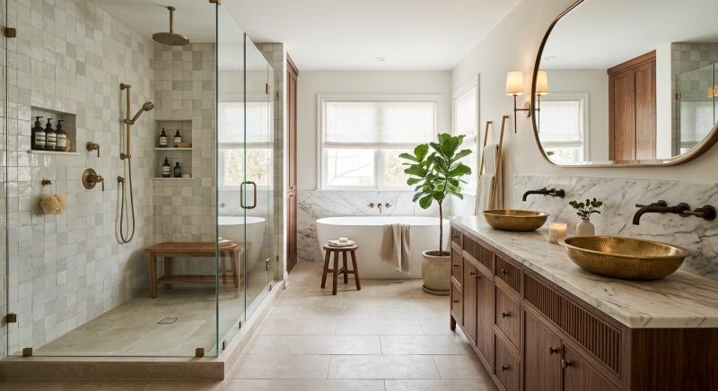 Luxury Bathroom Installation in Pottstown, PA